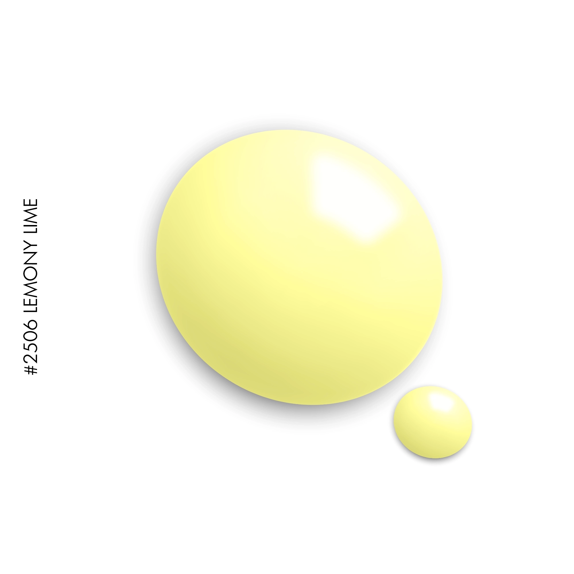 2506 Lemony Lime gel polish