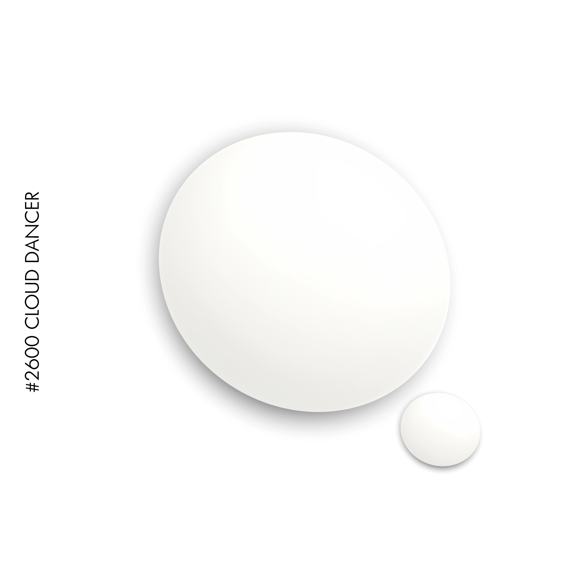 2600 Cloud Dancer gel polish